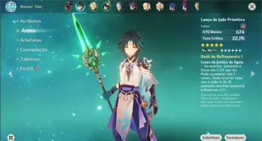 CONTA GENSHIN IMPACT END GAME XIAO-C1+VENTI+MONA-C1+KEQING