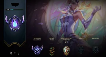 Conta LoL Diamante 4