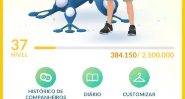 Conta Pokémon go nível 37 !