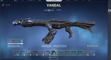 Valorant - Coleção ancifogo completa + algumas outras skins