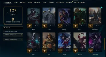 Esmeralda 2 com 55 Champs e 6 Skins