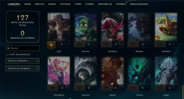 Esmeralda 2 com 55 Champs e 6 Skins