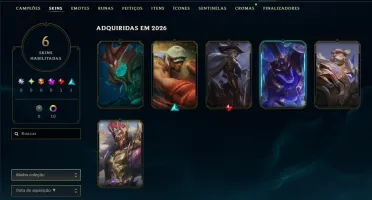 Esmeralda 2 com 55 Champs e 6 Skins