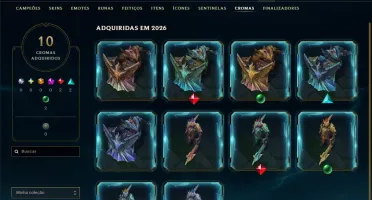 Esmeralda 2 com 55 Champs e 6 Skins