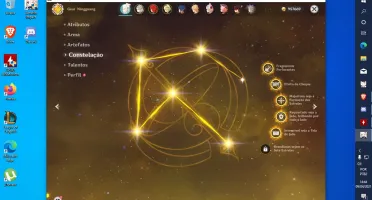 Chield+Rosária+Albedo+Diluc+QiQi + ARMAS 5 Stars +