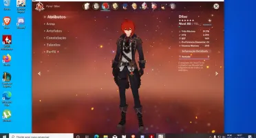 Chield+Rosária+Albedo+Diluc+QiQi + ARMAS 5 Stars +