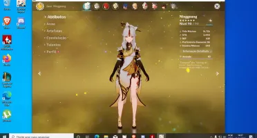 Chield+Rosária+Albedo+Diluc+QiQi + ARMAS 5 Stars +