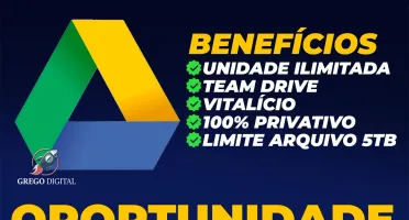 [Exclusivo] Google Drive Armazenamento Ilimitado | Vitalício