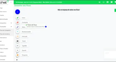 WhaTicket - FlowBuilder Nativo + Atualizações 2025
