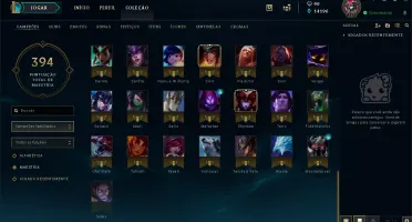 Conta Prata 1 + 92 Campeões + Troca de Nick