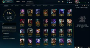 Conta Prata 1 + 92 Campeões + Troca de Nick