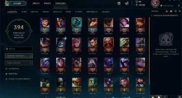 Conta Prata 1 + 92 Campeões + Troca de Nick
