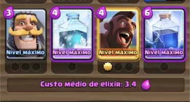 CONTA CLASH ROYALE LVL 13