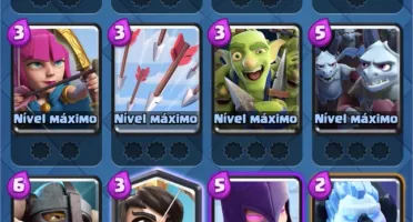 CONTA CLASH ROYALE LVL 13