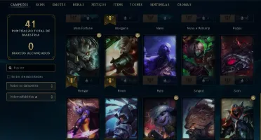 CONTA DE LEAGUE OF LEGENDS SEM EMAIL VERIFICADO