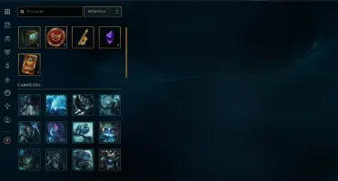CONTA DE LEAGUE OF LEGENDS SEM EMAIL VERIFICADO