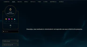 CONTA DE LEAGUE OF LEGENDS SEM EMAIL VERIFICADO