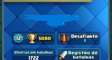 CONTA CLASH ROYALE - NÍVEL 12 - 17 Lendárias - BARATO