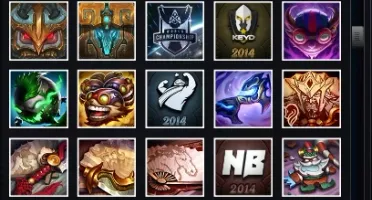 V> Conta de lol, Elo Ouro V, com mais de 100 skins