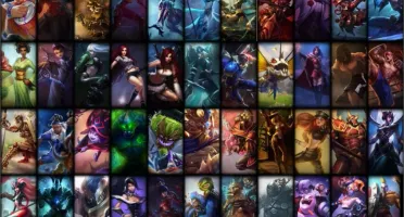 V> Conta de lol, Elo Ouro V, com mais de 100 skins