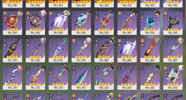 Conta AR 59 + 17 personagens 5⭐e 6 Armas 5⭐