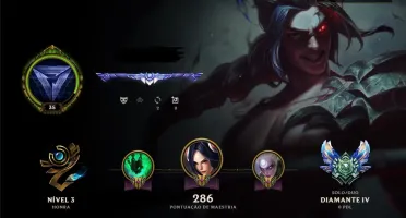 Conta de Lol Diamante 4