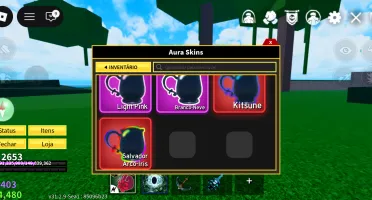 Conta de Blox fruts muito upada é gemada