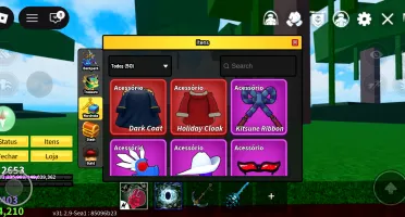 Conta de Blox fruts muito upada é gemada