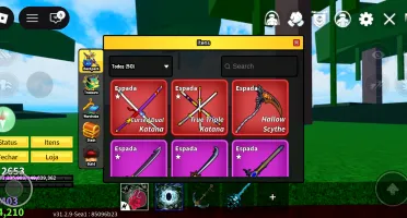 Conta de Blox fruts muito upada é gemada