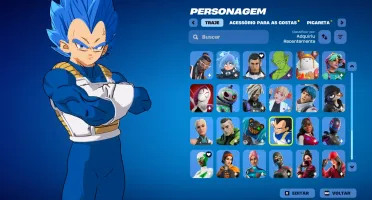 Conta Fortnite | 82 Skins | Vegeta | Entrega automática!