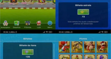 Conta Mario Kart Tour 84 High Ends, Lvl 92, Tier 40
