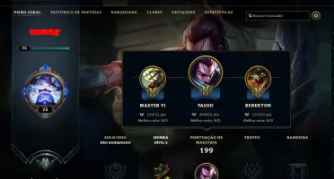 Conta Unranked level 73