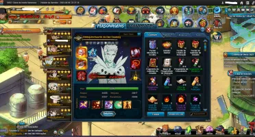 Conta naruto Online 700k de fc, com ninjas limitados.