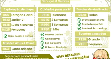 Honkai Star Rail - Serviços & Valores