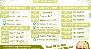 Honkai Star Rail - Serviços & Valores