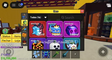 Conta blox fruits