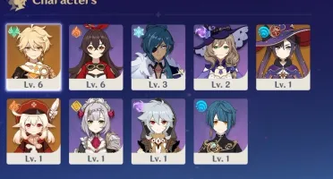 GENSHIN IMPACT (NA) AR 7 KLEE+MONA+RAZOR COM CONSTELACAO