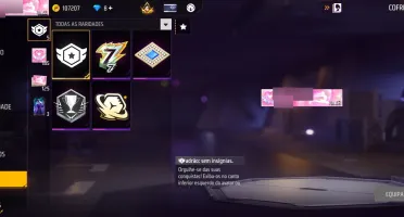 Conta Free Fire R$500 - 3 Miko + Sakura Naruto + Angelical