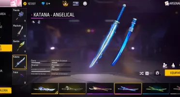 Conta Free Fire R$500 - 3 Miko + Sakura Naruto + Angelical