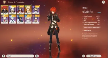 Genshin Impact - AR10 + Dilluc