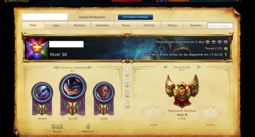 CONTA LOL - TODOS OS CAMPEÕES + 46 SKINS + 74 ÍCONES + GOLD