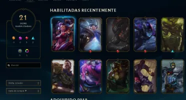Conta Prata 2 com skins emissárias