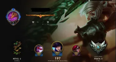 Conta Prata 2 com skins emissárias