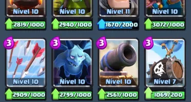 CONTA DE CLASH ROYALE LIGA 1