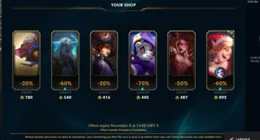 CONTA LOL D4 65%