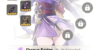 CONTA GENSHIN AR56⭐14 LENDÁRIOS⭐4 ARMAS 5⭐YELAN KAZUHA YAE