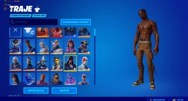 conta fortnite muitas skin 257 ao todo algumas muito rara