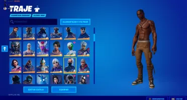 conta fortnite muitas skin 257 ao todo algumas muito rara