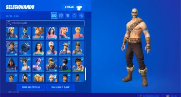 CONTA FORTNITE skins S4 FULL A S8 FULL mais skins da lojas