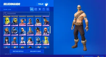 CONTA FORTNITE skins S4 FULL A S8 FULL mais skins da lojas